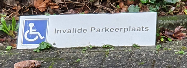 Invalide Parkeerplaats