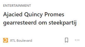 Steekpartij entertainment