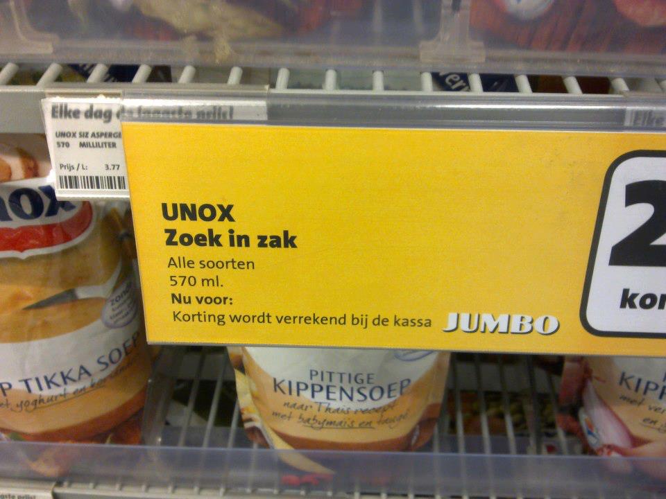 Zoek in zak